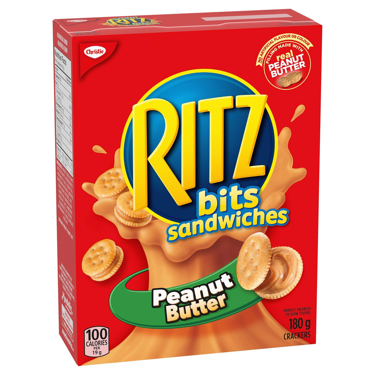 Ritz Bits Sandwiches Peanut Butter Flavour 180g/6.35oz {From Canada}