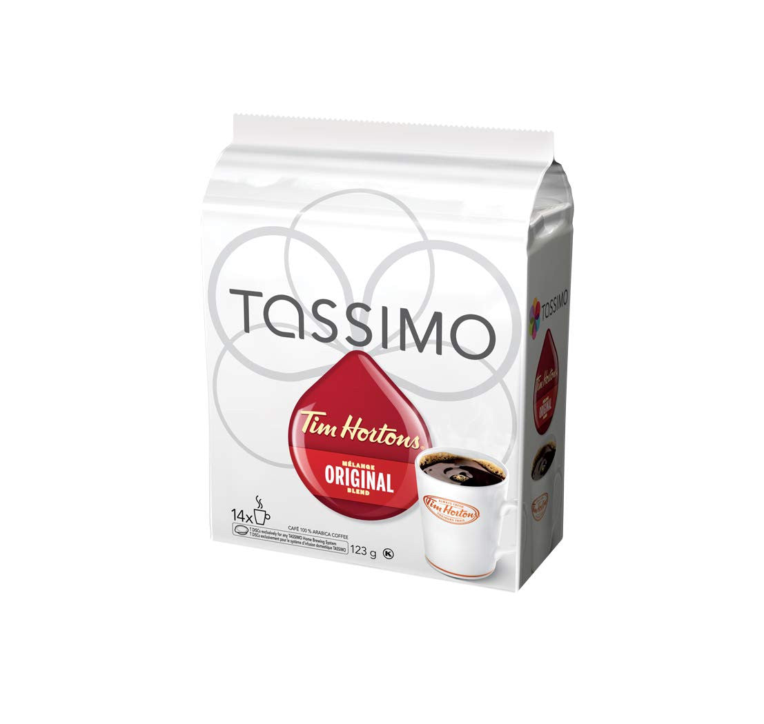 Tassimo Tim Horton's Coffee Single Serve T-Discs, 14 T-Discs, {Imported from Canada}