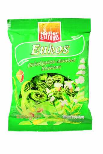 Heller & Strauss Menthol Eucalyptus, 250g/8.81oz/ 4pk {Imported from Canada}