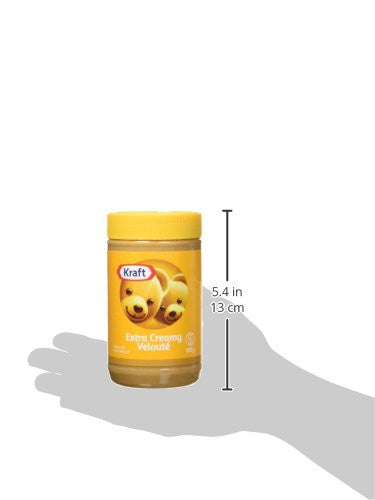 Kraft Peanut Butter (Extra Creamy Peanut Butter, 1 KG){Imported from Canada}