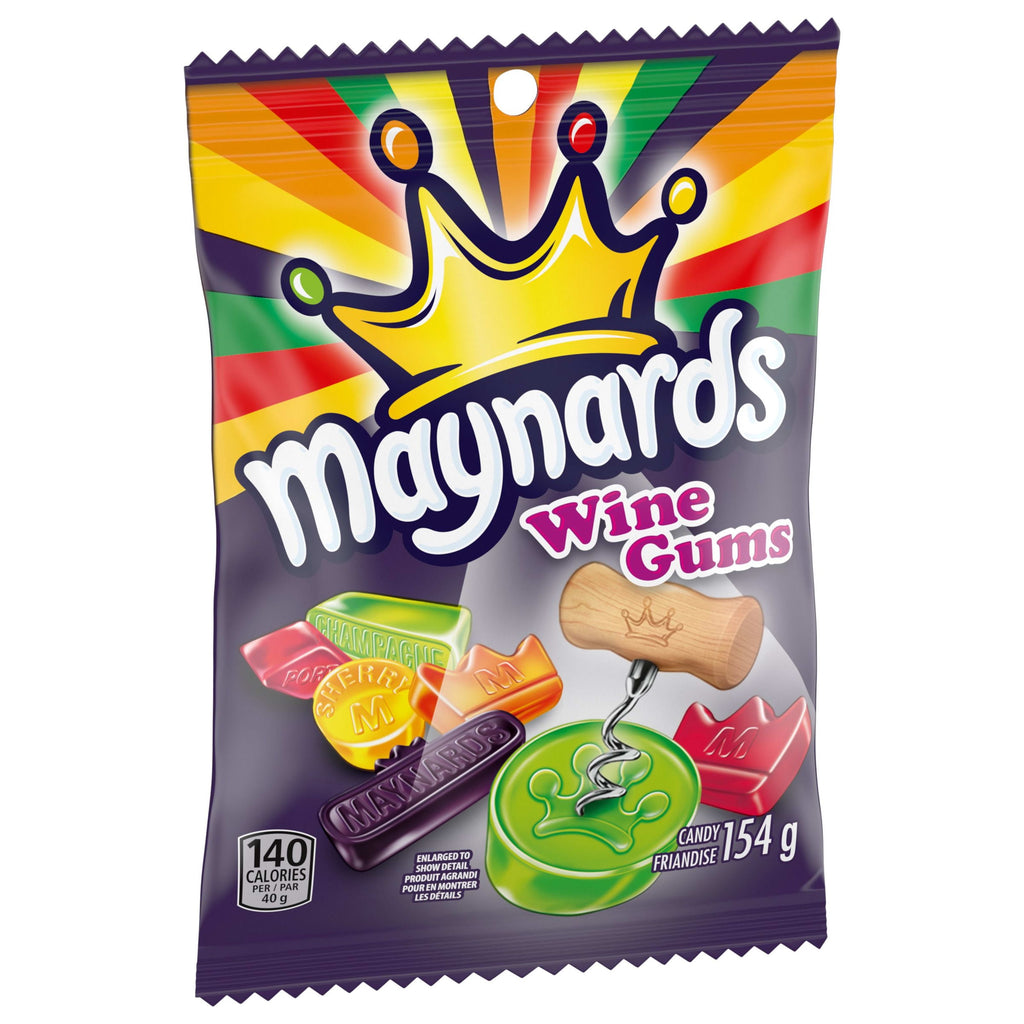 Maynards Wine Gums Candy, 154g/5.4 oz., Bag {Imported from Canada}