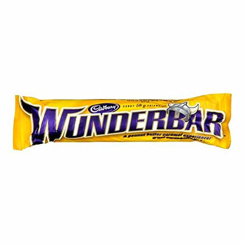 Cadbury Wunderbar Chocolate Bars (10ct) 58g/2 oz., Each {Imported from Canada}