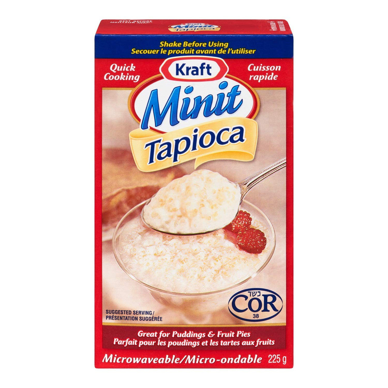 Kraft Minit Tapioca Pudding, 225g/7.9oz., {Imported from Canada}