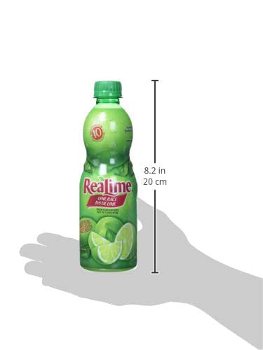 ReaLime Lime Juice, 440mL/15.4 fl. oz., Bottle {Imported from Canada}