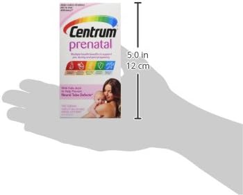 Centrum Prenatal Vitamins, Complete Multivitamin & Multimineral Supplement, 100ct