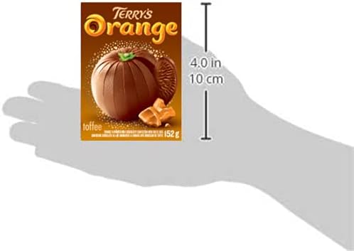 Terry's Orange Milk Chocolate with Toffee Bits, 157g/5.5 oz. Bar {Imported from Canada}