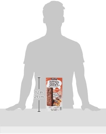 Kirkland Signature Dipped & Chewy Caramel Granola Bars, 48 Bars, 1.49kg/3.3 lb