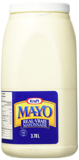 Kraft Mayonnaise, 3.78L/1 Gallon Jug, {Imported from Canada}