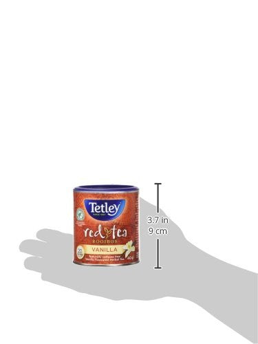 Tetley Tea Rooibos Vanilla (Red-Tea), 20 Tea Bags, 40g/1.41oz, (Imported from Canada)