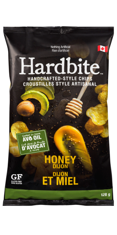 Hardbite Honey Dijon baked in Avocado Oil Chips, 128g/4.5 oz., {Imported from Canada}