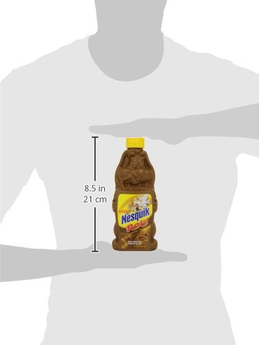 Nestle Nesquik Rolo Flavored Syrup Mix, 510ml/17.9 fl.oz, {Imported from Canada}