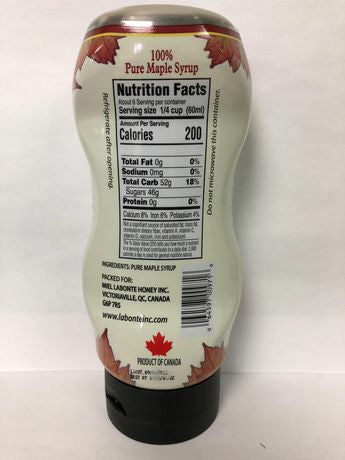 Labonte Maple Syrup, 369ml/12.5oz, {Imported from Canada}