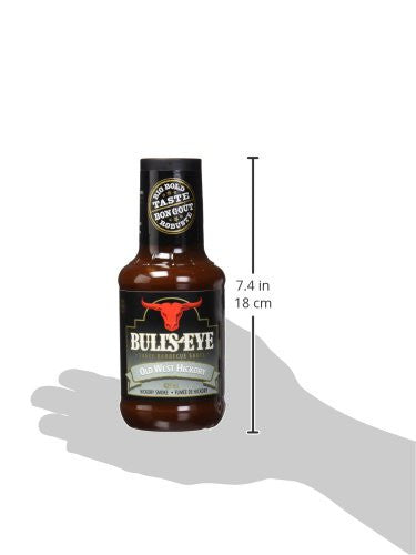 Bull's-Eye Old West Hickory BBQ Sauce, 425ml/14oz, (Imported from Canada)