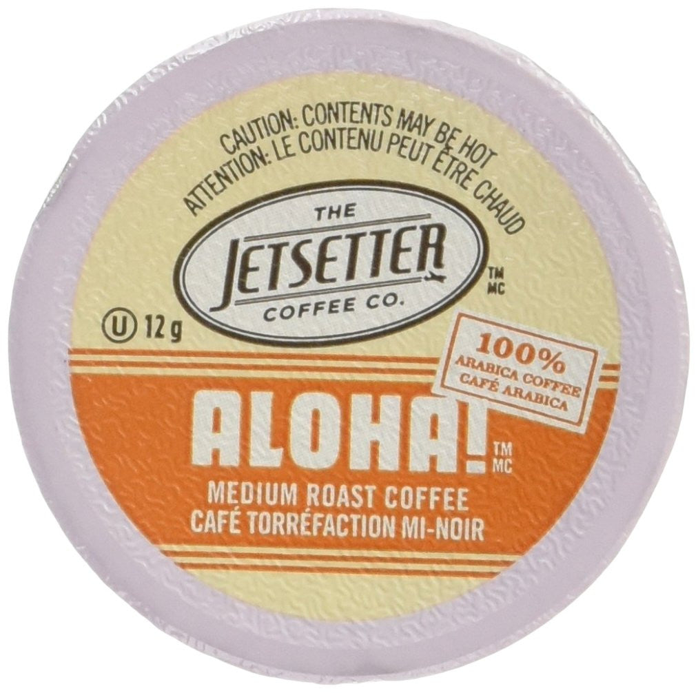 The Jetsetter Coffee Aloha, 18-Count, 207gm {Imported from Canada}