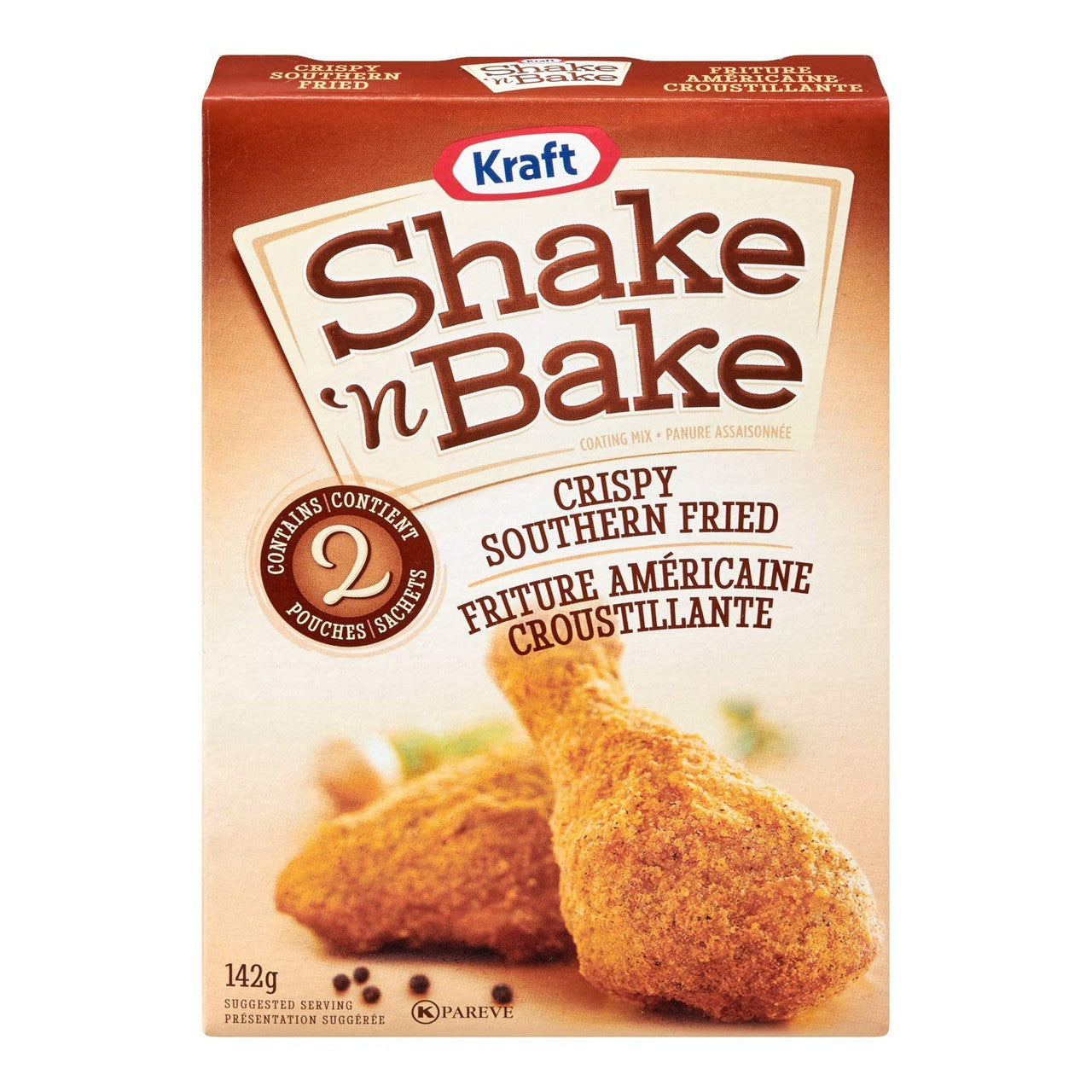 Shake 'N Bake Southern Fried Chicken Coating Mix, 142g/ 5 oz. (Pack of 12) {Imported from Canada}