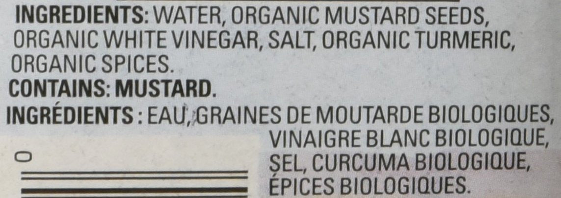Simply Natural Organic Dijon Mustard, 330ml/11.15 Oz{Imported from Canada}