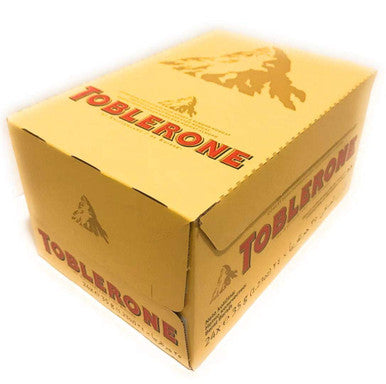 Toblerone Swiss Milk Chocolate - 24x35g (2 Boxes) {Imported from Canada}