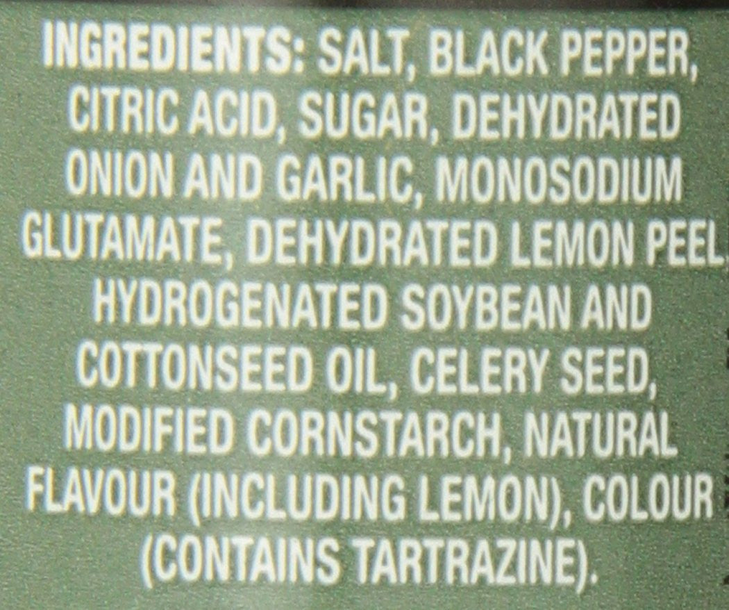 McCormick Gourmet, Lemon & Pepper Seasoning, 75g/2.6oz., {Imported from Canada}