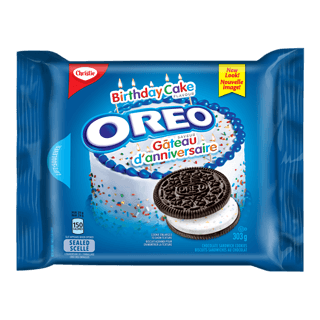 Christie Oreo Birthday Cake Flavour Cookies 303g {Imported from Canada}