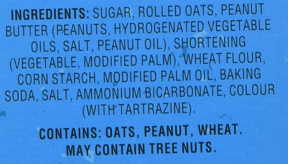 Christie Pirate Oatmeal Peanut Butter Cookies, 300g/10.6oz, 3-Pack {Imported from Canada}