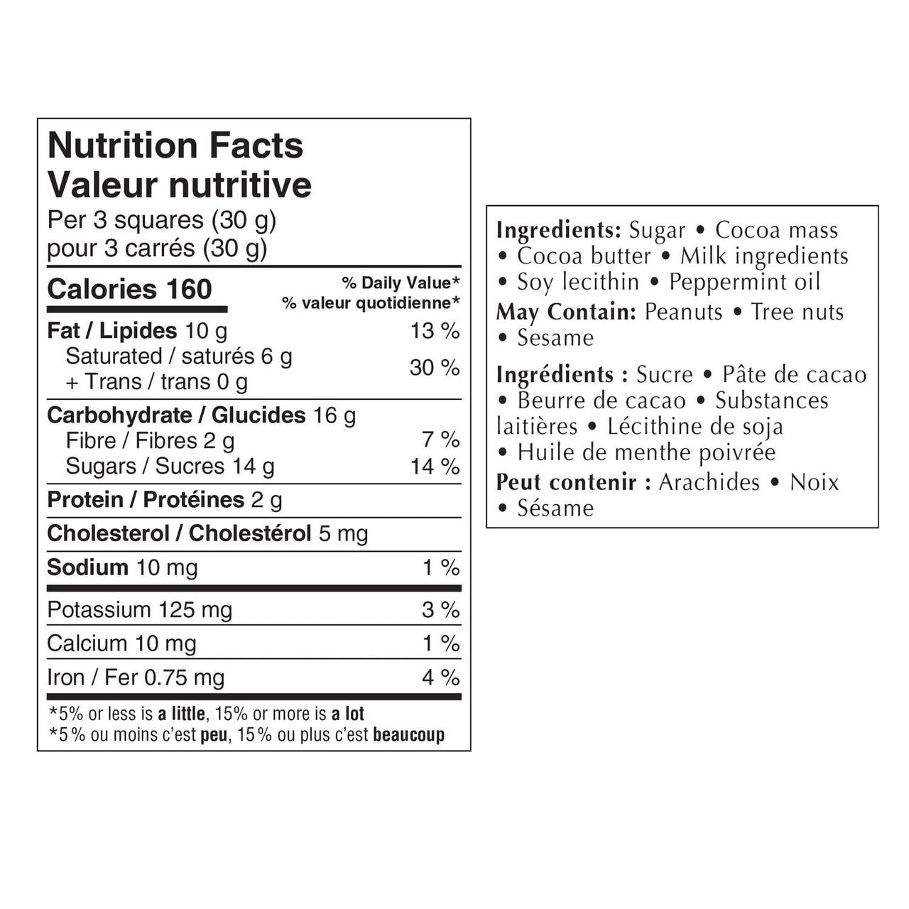 Lindt Excellence Intense Mint Dark Chocolate Bar, 100g/3.5 oz. {Imported from Canada}