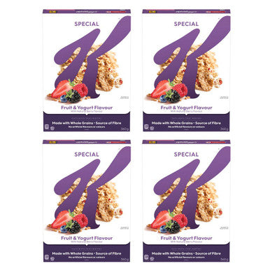 Kellogg's Special K Fruit and Yogurt Cereal 360g/12.7oz, 4-Pack {Imported from Canada}
