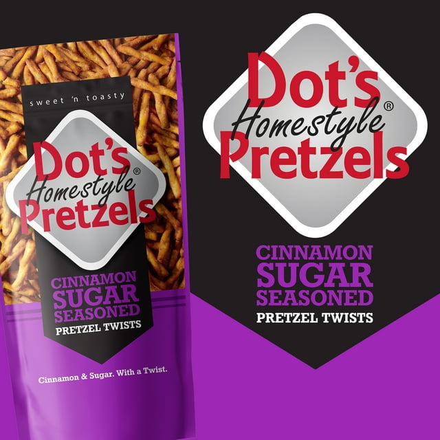 Dot's Cinnamon Sugar Homestyle Pretzel Twists, picture of logo.