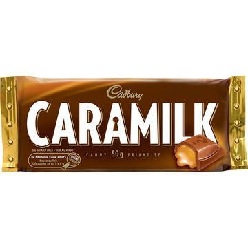 Cadbury Caramilk Chocolate bars, (12pk) 50g/1.8 oz {Imported from Canada}