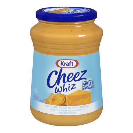 Cheez Whiz Light Cheese Spread 900 g/31.7oz. {Imported from Canada}