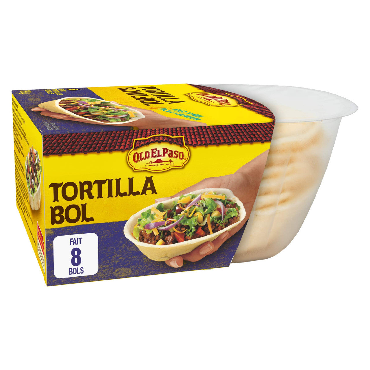 Old El Paso Tortilla Bowl, 8 Counts, 189g/6.7oz., {Imported from Canada}