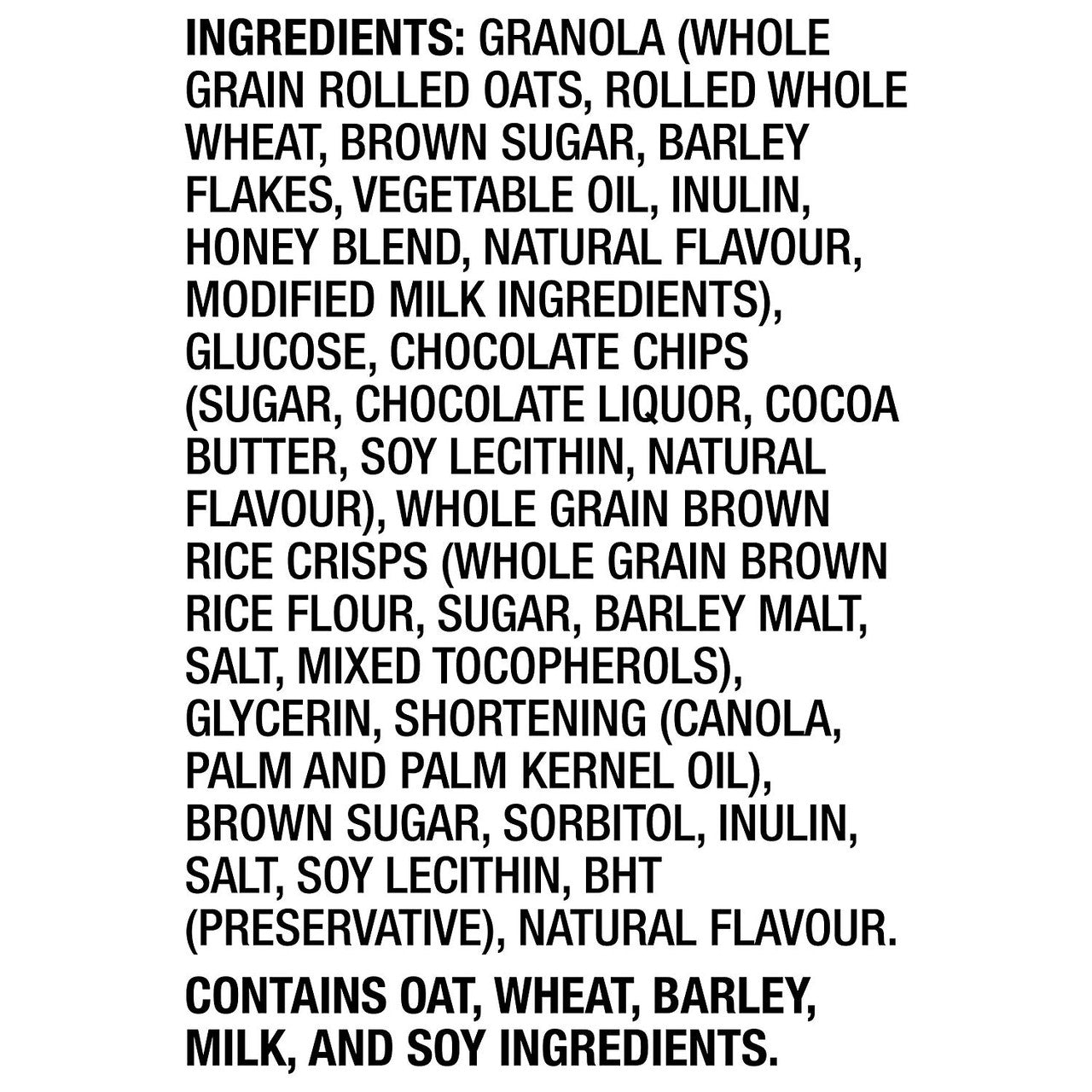 Quaker Chewy Chocolate Chip, 6 Bar Pack (Pack of 12) {Imported from Canada}