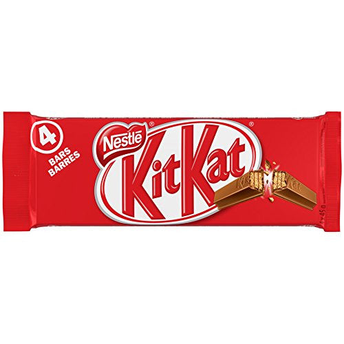 Nestle KIT KAT 4 Finger, 4x45g, Multipack {Imported from Canada}