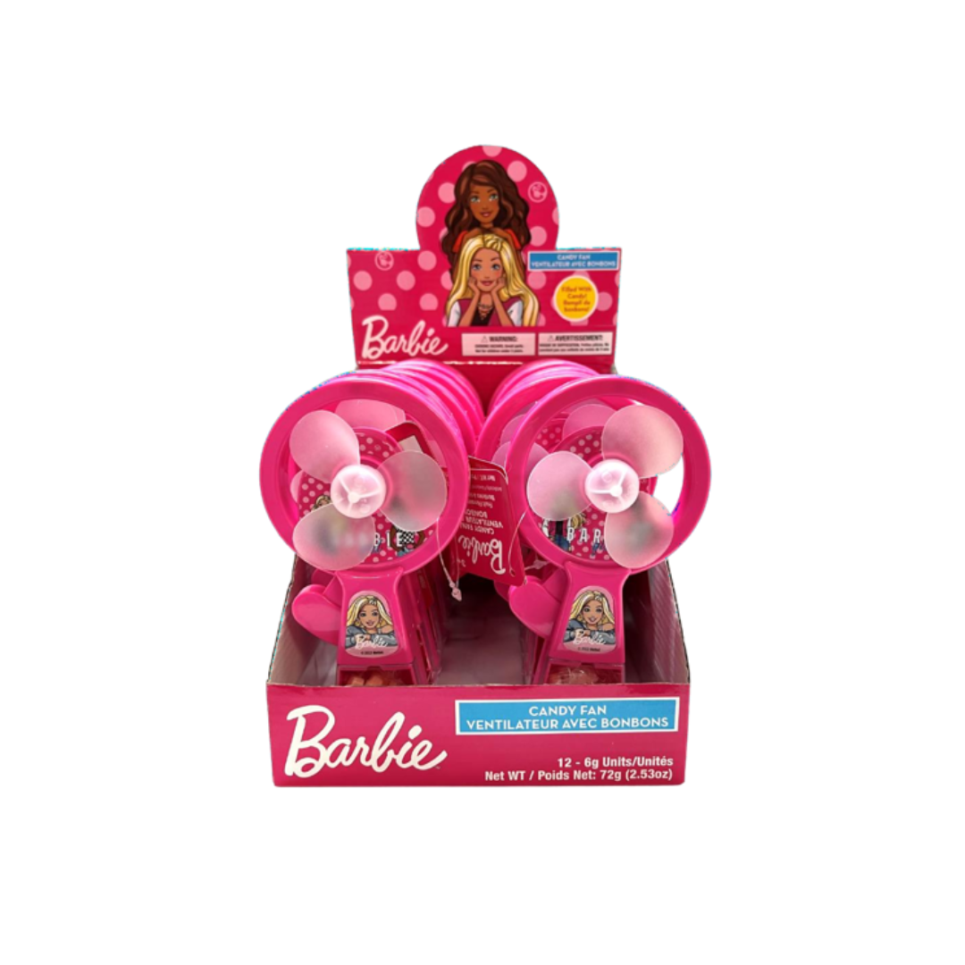 Barbie Candy Fan, front of package
