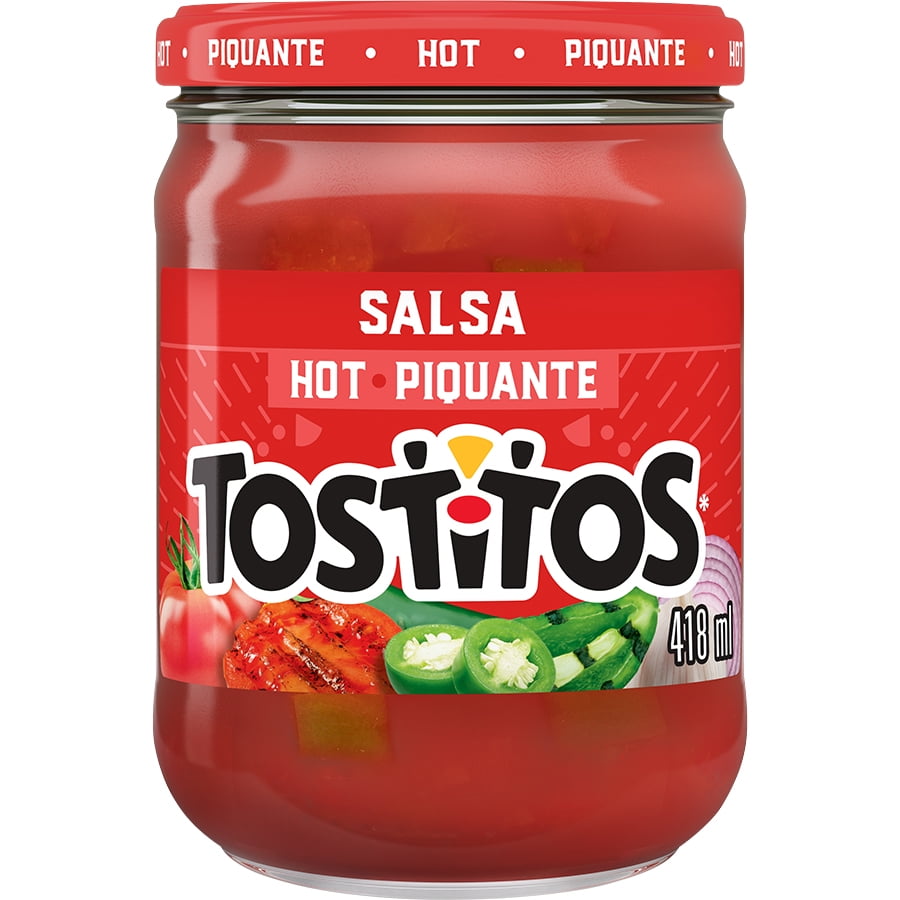 Tostitos Hot Salsa Dip, 418ml/14.1oz - Front