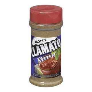 Motts Clamato Rimmer Seasoning Salt for Rimming Glasses 200g/7.1oz {Imported from Canada}