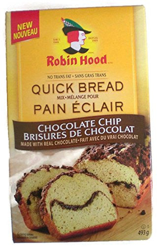 Robin Hood Quick Bread Mix Chocolate Chip 493g {Imported from Canada}