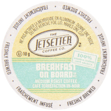 The Jetsetter Coffee, Breakfast on Board, 18ct, 171g Keurig {Imported from Canada}