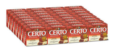 CERTO Pectin Crystals for Jams & Preserves, 57g/2oz.,(36pk) {Imported from Canada}