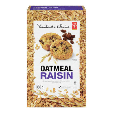 PC Oatmeal Raisin Cookies 350g/12.3 oz {Imported from Canada}