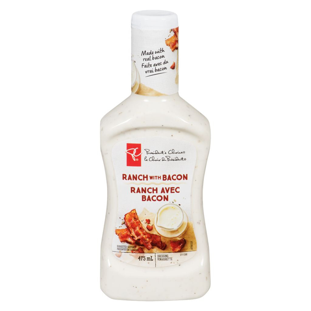 PC Ranch With Bacon Dressing 475ml/16 oz., {Imported from Canada}
