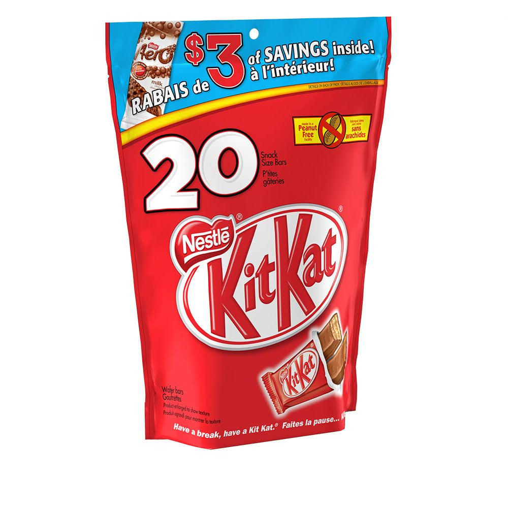 KIT KAT Minis, 20x12g, Multipack {Imported from Canada}