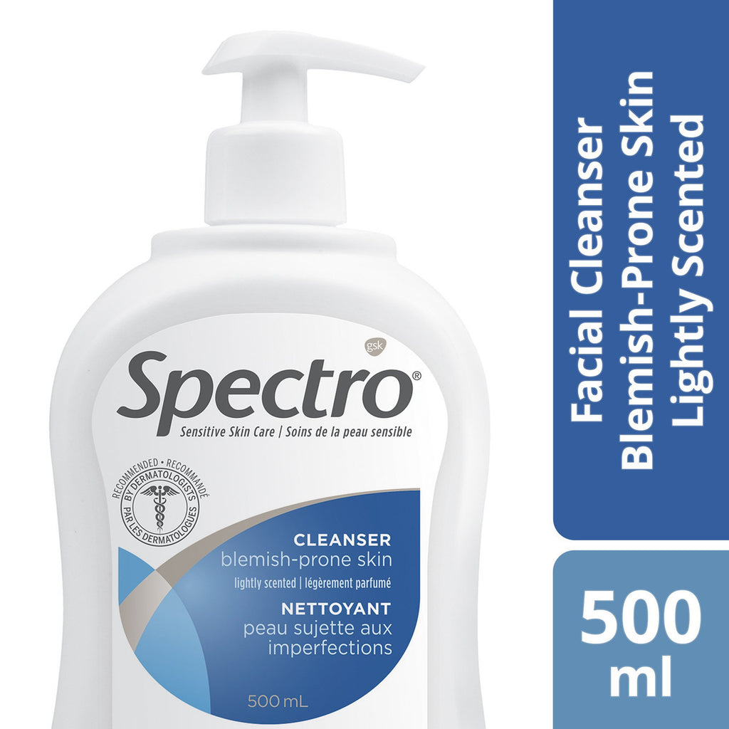 Spectro Cleanser 500ml (17oz.)For Blemish Prone Skin {Imported from Canada}