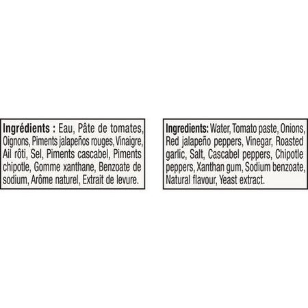 Ortega Street Taco Sauce, Asada, 3 Chile & Garlic, 236ml/8 fl. oz., {Imported from Canada}