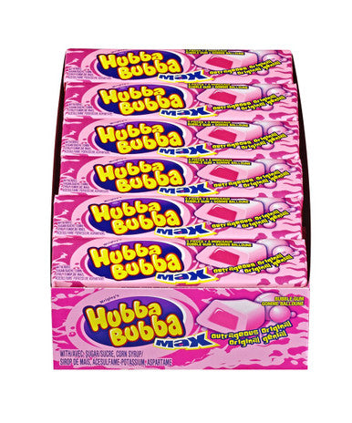 Hubba Bubba Max, Outrageous Original, 18 Count - {Imported from Canada}