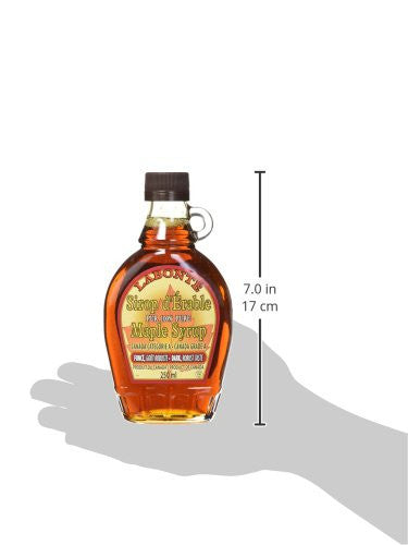 LABONTE 100% Maple Syrup, Canada No. 2 Amber, 250 Mililiters/8.5 Ounces