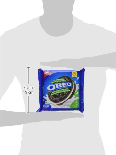 Oreo Less Fat Sandwich Cookies, 303g/10.7oz., Bag, {Imported from Canada}
