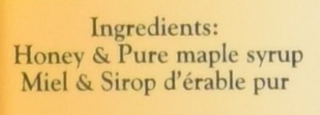 L B Maple Treat Maple Syrup and Honey Blend, 90ml/3.04fl oz {Canadian}