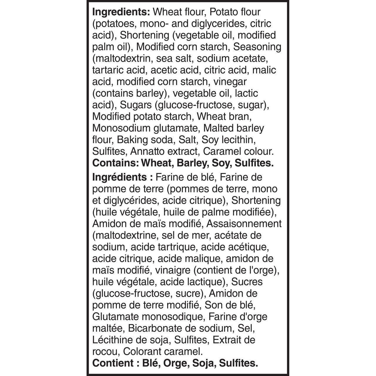 Christie Crispers, Salt & Vinegar Crackers, 145g/5.1 Ounce, (12 Pack), {Imported from Canada}