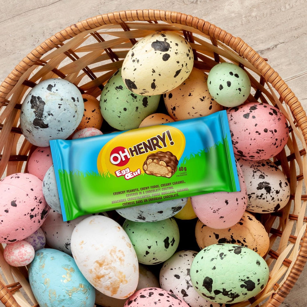 OH HENRY! Ester Eggs Milk Chocolate Bar In An Egg Basket