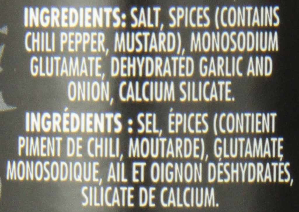 Hy's Seasoning Salt - 450g/15.9oz., 12 Pack {Imported from Canada}